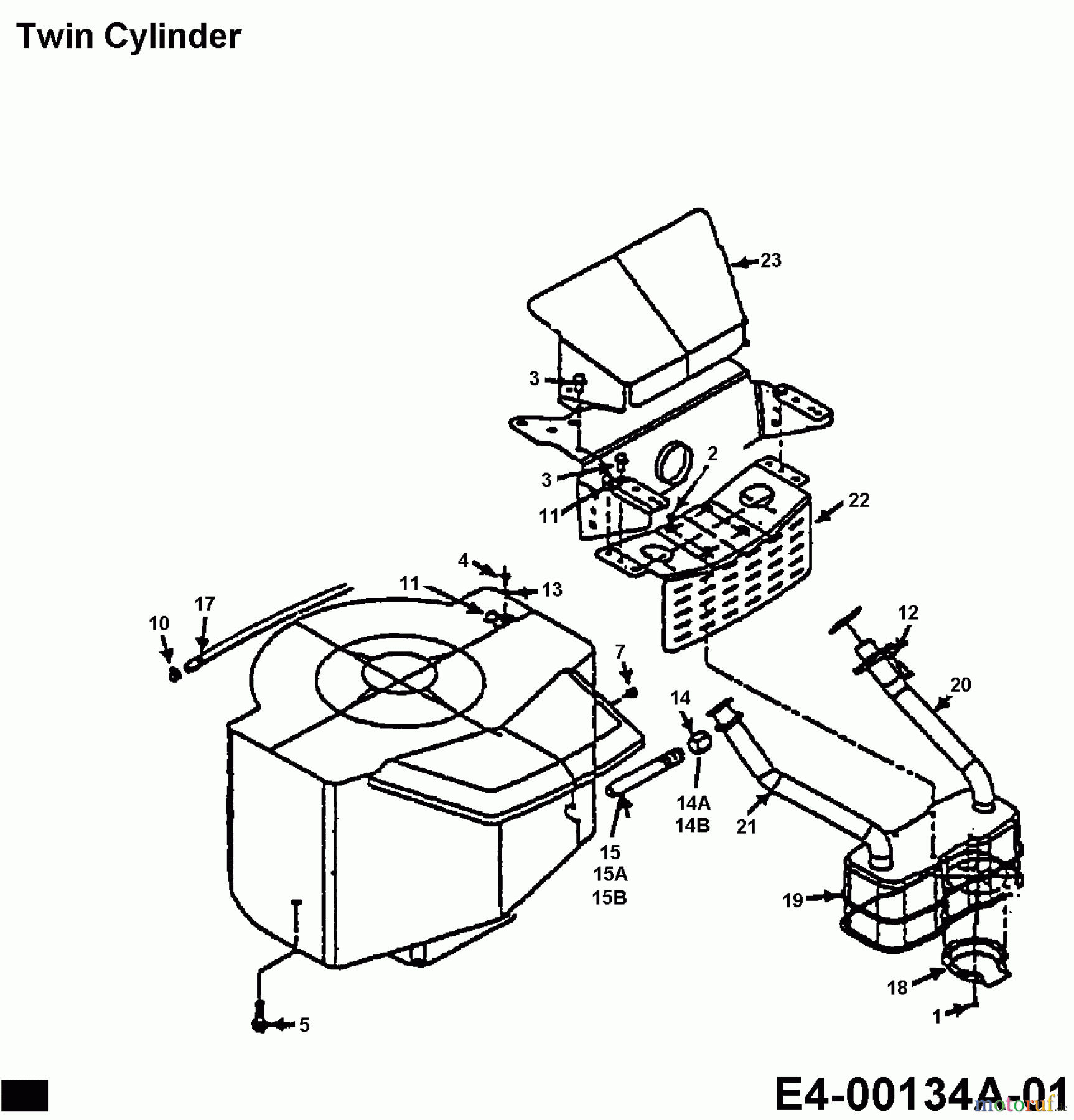  MTD Rasentraktoren E 160 13AR765N678  (1997) Motorzubehör