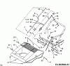 MTD E 150 317E150-000 (1997) Listas de piezas de repuesto y dibujos Chute rod
