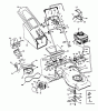 Lawnflite 478 SPE 12AE378O611 (1998) Listas de piezas de repuesto y dibujos Basic machine