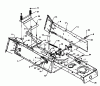 MTD 1 B 155 HST 13AD795N606 (1997) Listas de piezas de repuesto y dibujos Deck lift