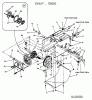 MTD E 640 F 31BT640F678 (2003) Listas de piezas de repuesto y dibujos Drive system