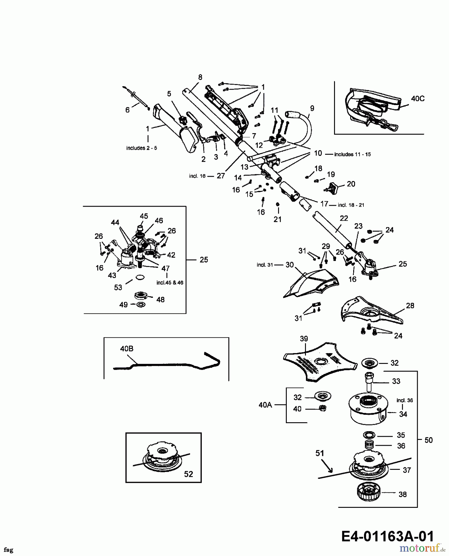  MTD Motorsensen 790 M 41DD79MC678  (2004) Grundgerät