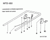 MTD 430 A 902B437A001 (1994) Listas de piezas de repuesto y dibujos Basic machine