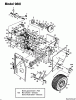 MTD 12-33 317E980I000 (1997) Spareparts Drive system, Wheels