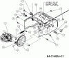 MTD 3 CAD 31A-3CAD700 (2007) Listas de piezas de repuesto y dibujos Drive system