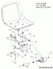 Cub Cadet GT 1223 14AB13CP603 (2006) Ersatzteile Sitzträger bis 01.02.2006