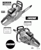 Echo CS-450 - Chainsaw, S/N: C05812001001 - C05812999999 Ersatzteile Labels