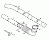 Echo PB-202 - Hand Held Blower, S/N: 001001 - 0040501 Spareparts Blower Tubes, Tools