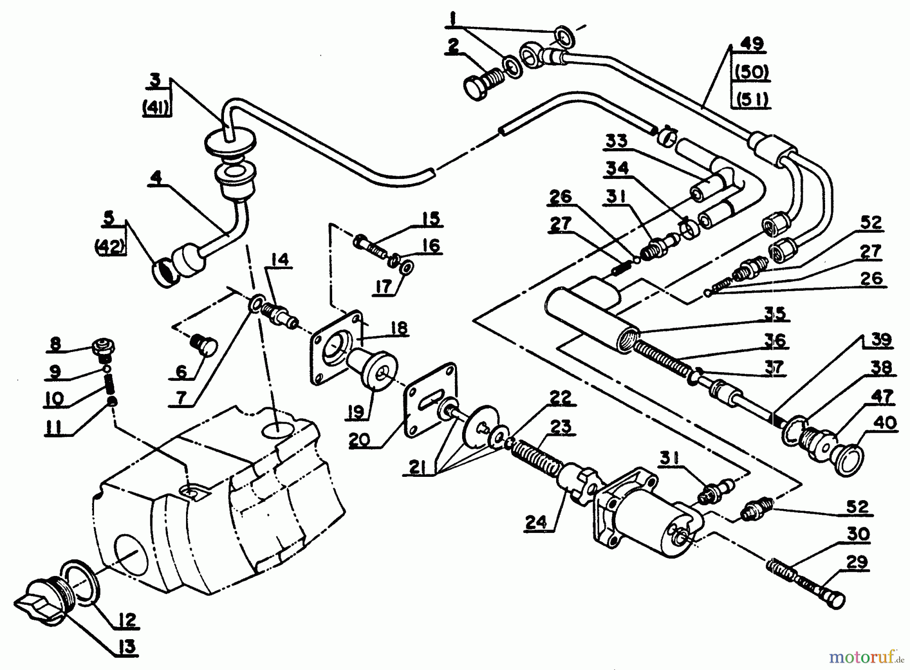  Echo Sägen, Kettensägen CS-60S - Echo Chainsaw, S/N: 0059501 - 999999 Auto-Oiler