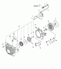 Echo CS-680 - Chainsaw, S/N: C03304001001 - C03304999999 Pièces détachées Ignition, Starter, Flywheel