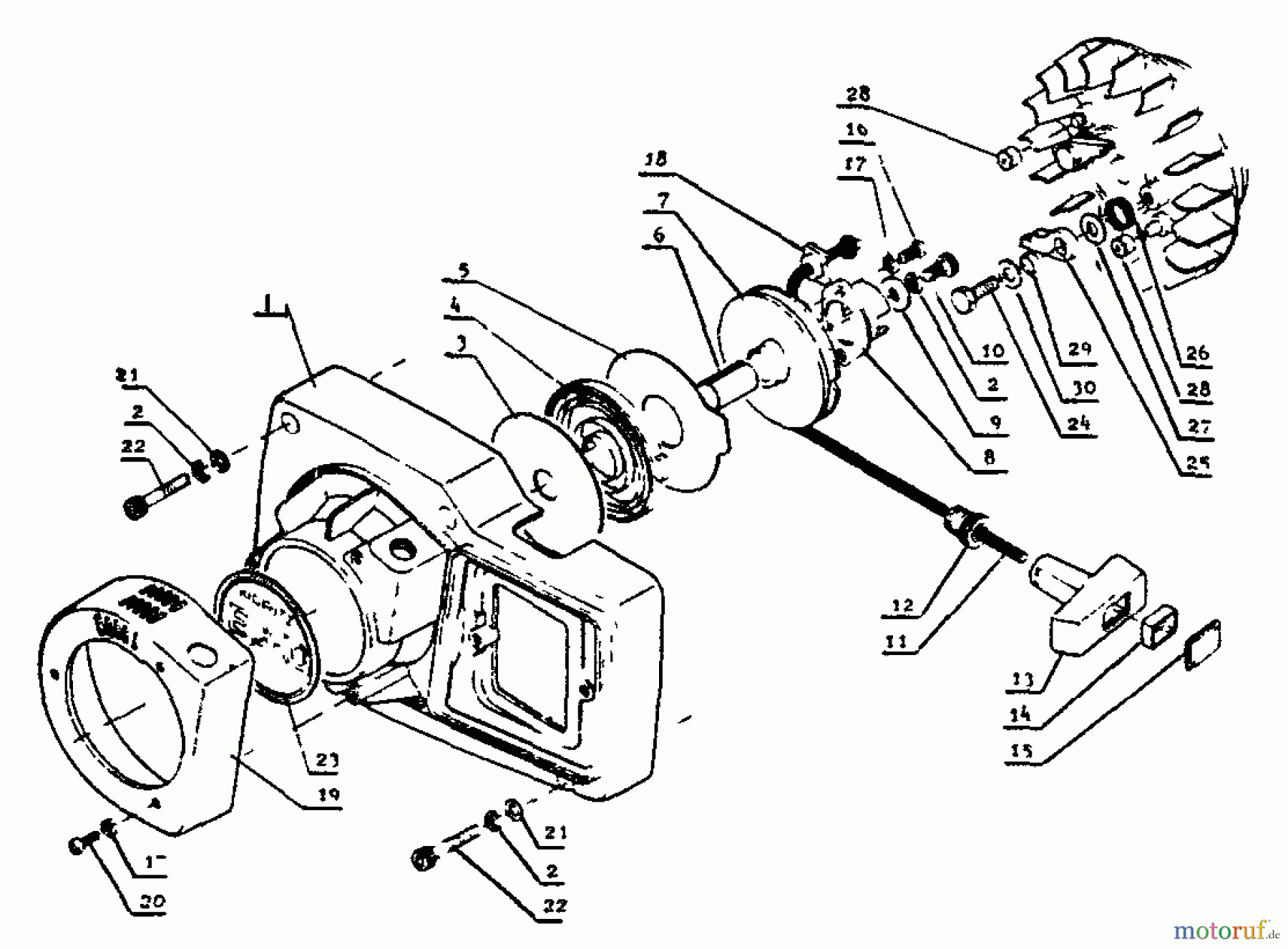  Echo Sägen, Kettensägen CS-601SVL - Echo Chainsaw Starter