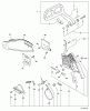 Echo QV-680 - Quick Vent Chain Saw, S/N: C03403001001 - C03403999999 Ersatzteile Chain Brake Asssembly