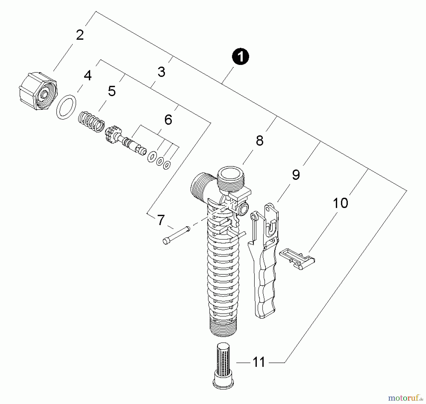 Echo Pflanzenschutzspritzen MS-40BP - Echo Manual Sprayer, Spray Gun