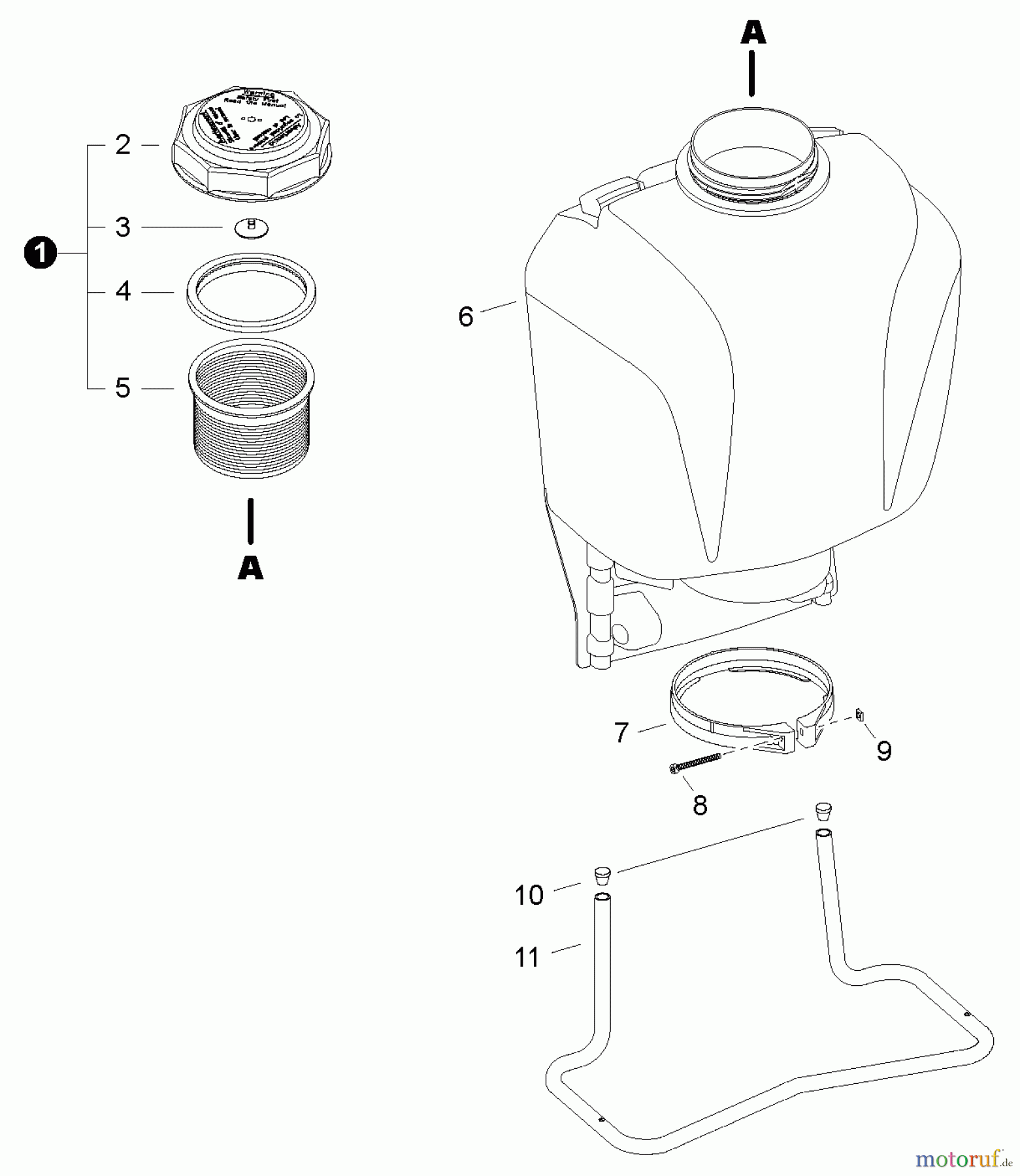  Echo Pflanzenschutzspritzen MS-40BP - Echo Manual Sprayer, Tank