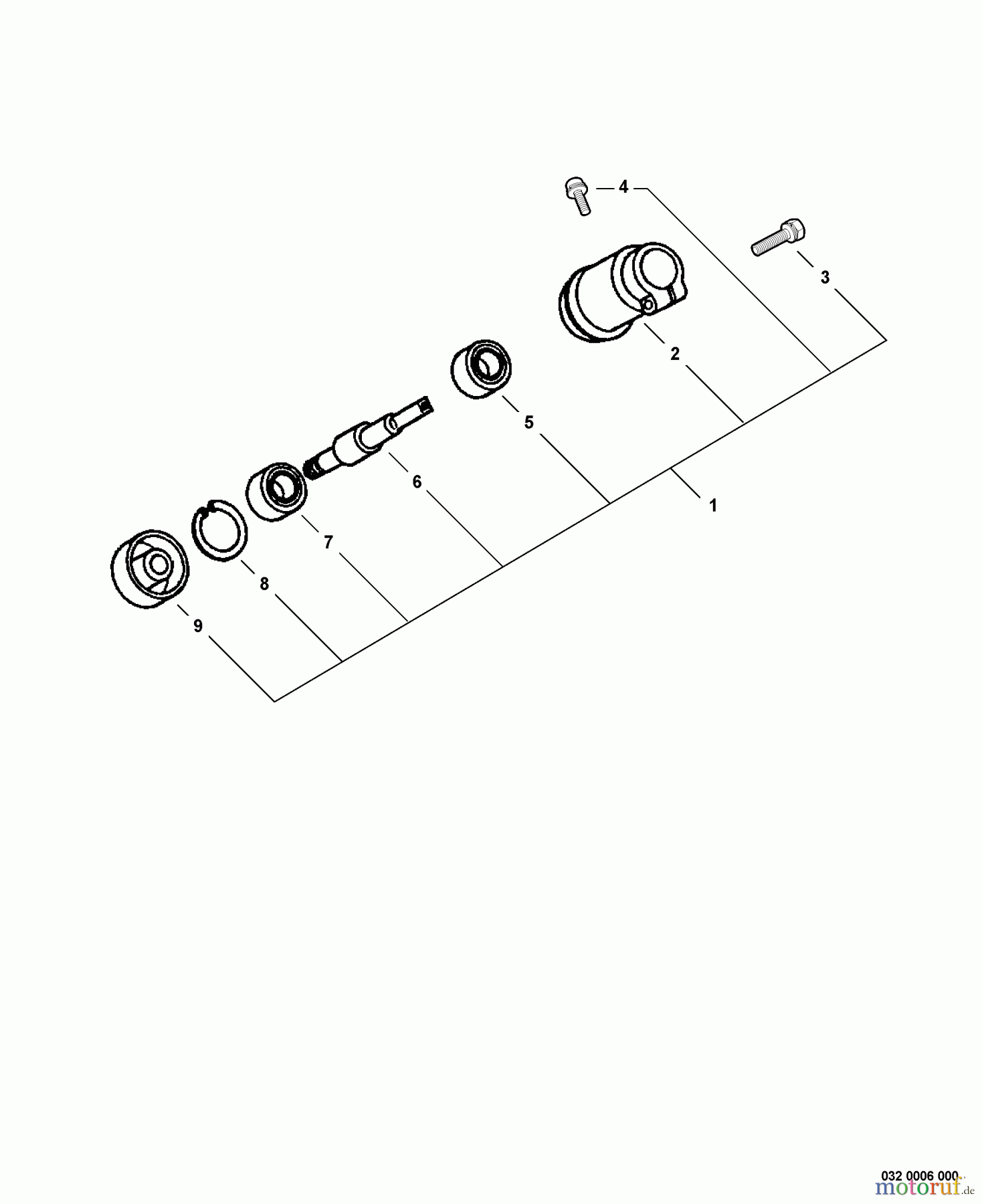  Echo Trimmer, Faden / Bürste GT-200i - Echo String Trimmer, S/N:10001001 - 10999999 Gear Case  S/N: 10002689 - 10999999