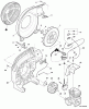 Echo PB-250LN - Blower/Vacuums, S/N: P34712001001 - P34712999999 Listas de piezas de repuesto y dibujos Fan Cover, Ignition, Throttle Control  S/N: P34712150001 - P34712999999