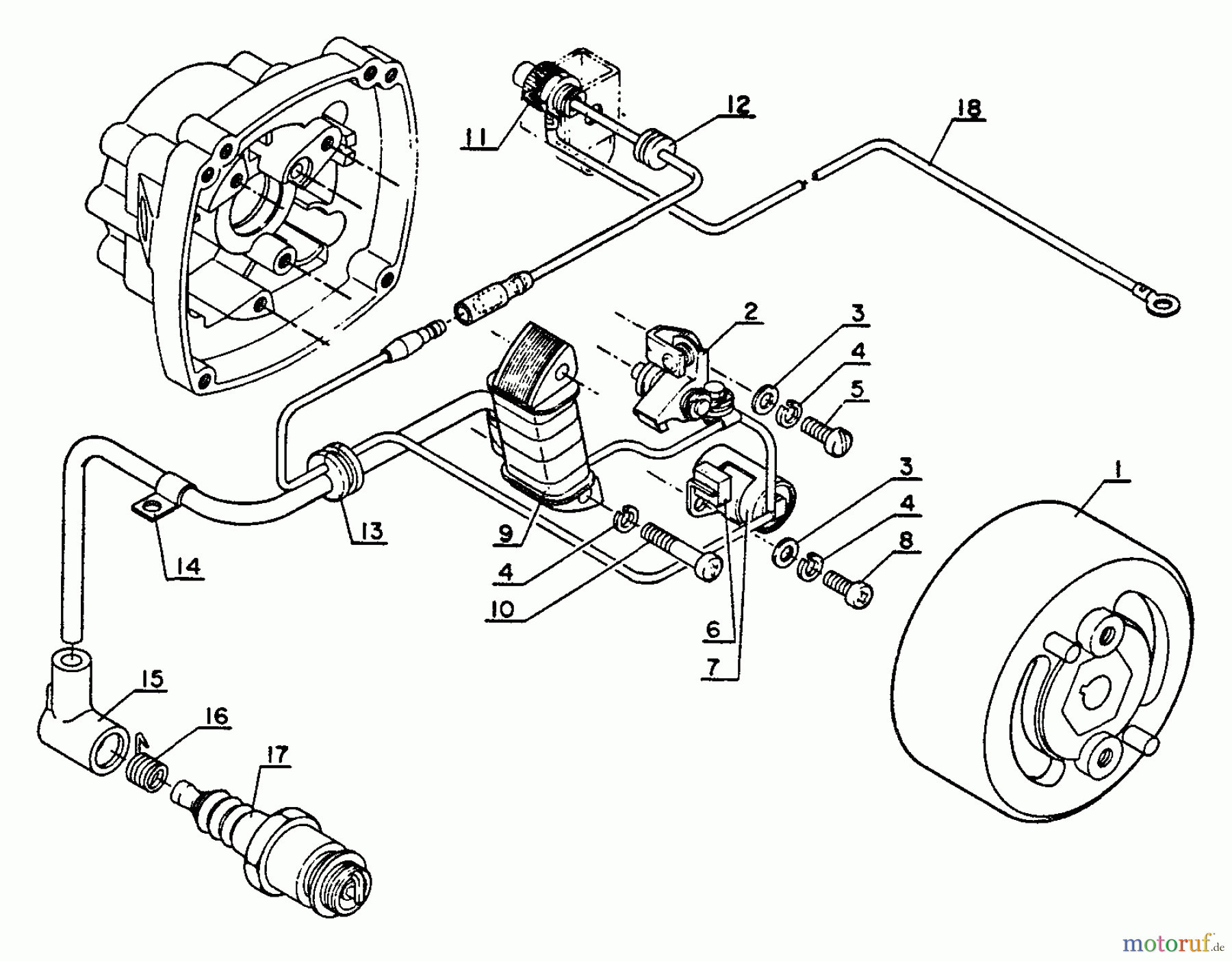  Echo Trimmer, Faden / Bürste SRM-202FA - Echo String Trimmer Ignition