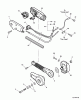 Echo PB-265LN - Blower/Vacuums, S/N: P35312001001 - P35312999999 Listas de piezas de repuesto y dibujos Hip Mount Throttle