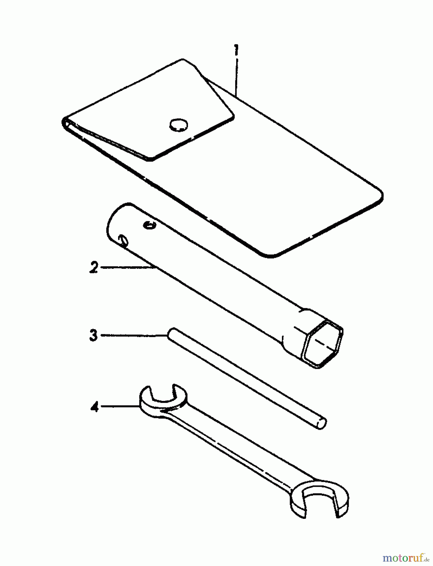 Echo Wasserpumpen WP-3000 - Echo Water Pump, S/N: F7299 - F9999 Tool