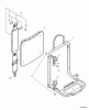 Echo PB-410 - Back Pack Blower, S/N: P07911001001 - P07911999999 Listas de piezas de repuesto y dibujos Backpack Frame, Shoulder Harness