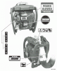 Echo PB-6000 - Back Pack Blower (Type 1) Listas de piezas de repuesto y dibujos Labels