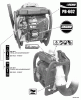 Echo PB-602 - Back Pack Blower, S/N: 03001001 - 03999999 Spareparts Labels