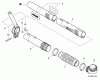 Echo PB-755H - Back Pack Blower, S/N: 07001001 - 07999999 Pièces détachées Posi-Loc Blower Tubes