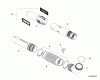 Echo PB-770T - Back Pack Blower, S/N: P05311001001 - P05311999999 Listas de piezas de repuesto y dibujos Posi-Lock Blower Tubes