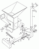 Echo SH-8000IC - Chipper/Shredder, S/N: E081543 1992-1993 Models Listas de piezas de repuesto y dibujos Blower Attachment
