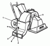 Echo CSV-5 - Chipper/Shredder/Vacuum Listas de piezas de repuesto y dibujos 99945400010 Blower Attachment