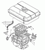 Echo EG-3500 - Portable Generator, S/N: 00000 - 02737 Listas de piezas de repuesto y dibujos Fuel Pipe