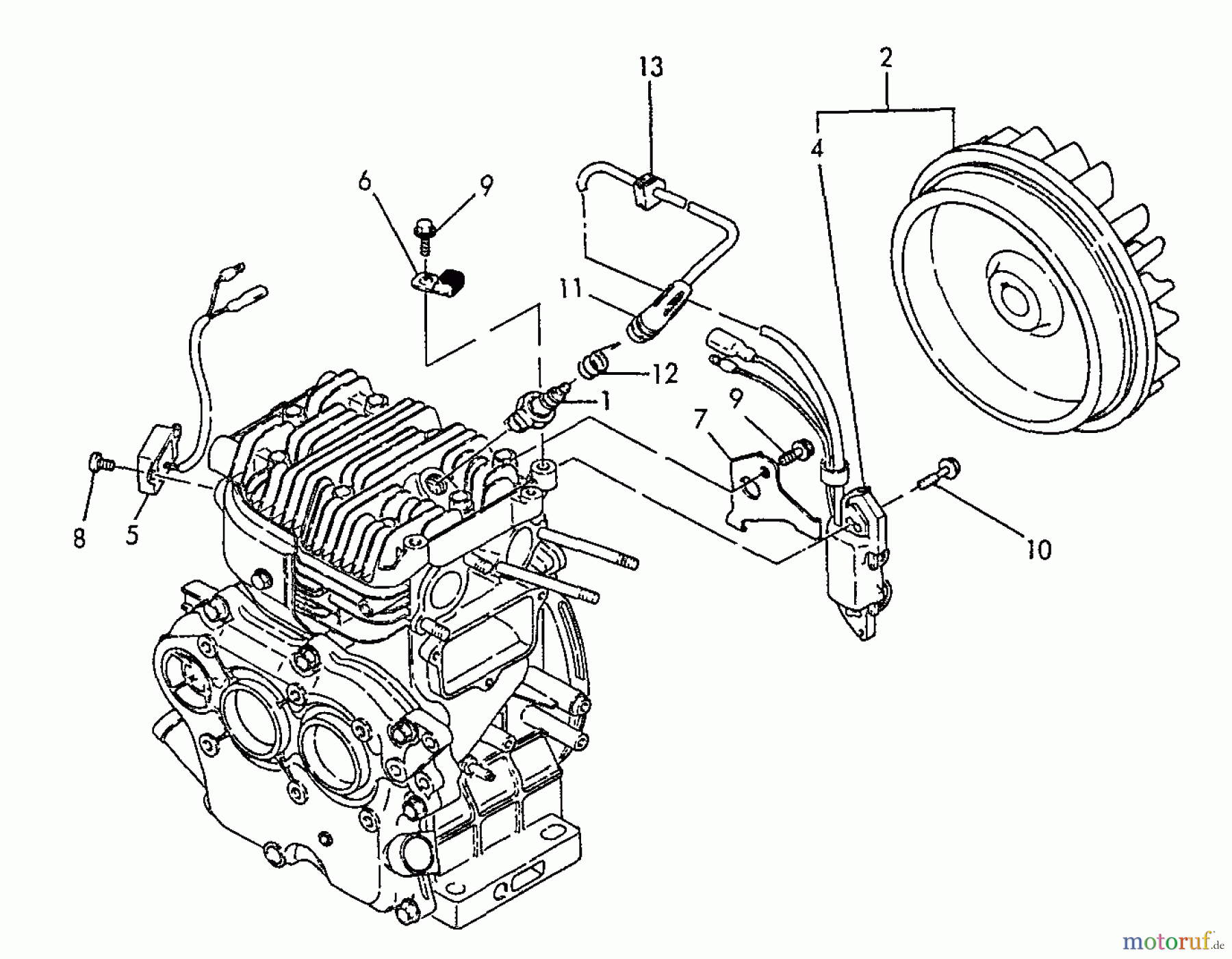  Echo Stromerzeuger EG-3500 - Echo Portable Generator, S/N: 02738 - 99999 Ignition