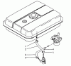 Echo EG-4300 - Portable Generator, S/N: 00846 - 99999 Listas de piezas de repuesto y dibujos Fuel Line