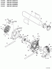 Echo ES-230 - Shredder/Vacuum, S/N: 05001001 - 05999999 Listas de piezas de repuesto y dibujos Fan Case, Suction Tube With Sleeve  S/N: 05001001 - 05009116