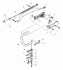 Echo HC-2410 - Hedge Trimmer (Type 1) Listas de piezas de repuesto y dibujos Handles, Ignition Switch, Throttle