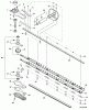 Echo HC-245 - Hedge Trimmer, S/N: S64911001001 - S64911999999 Listas de piezas de repuesto y dibujos Gear Case, Blades, Front Handle