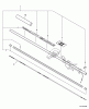 Echo HCA-260 - Hedge Trimmer, S/N: 05001001 - 05999999 Ersatzteile Main Pipe Assembly, Driveshaft