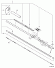 Echo HCA-260 - Hedge Trimmer, S/N: S69211001001 - S69211999999 Listas de piezas de repuesto y dibujos Main Pipe Assembly, Driveshaft
