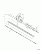 Echo SHC-212 - Shaft Hedge Trimmer, S/N: S84413001001 - S84413999999 Listas de piezas de repuesto y dibujos Main Pipe Assembly