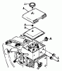 Echo CS-302S - Chainsaw, S/N: 17501 - 30500 Listas de piezas de repuesto y dibujos Air Cleaner