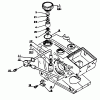 Echo CS-302S - Chainsaw, S/N: 30501 - 64670 Listas de piezas de repuesto y dibujos Fuel System