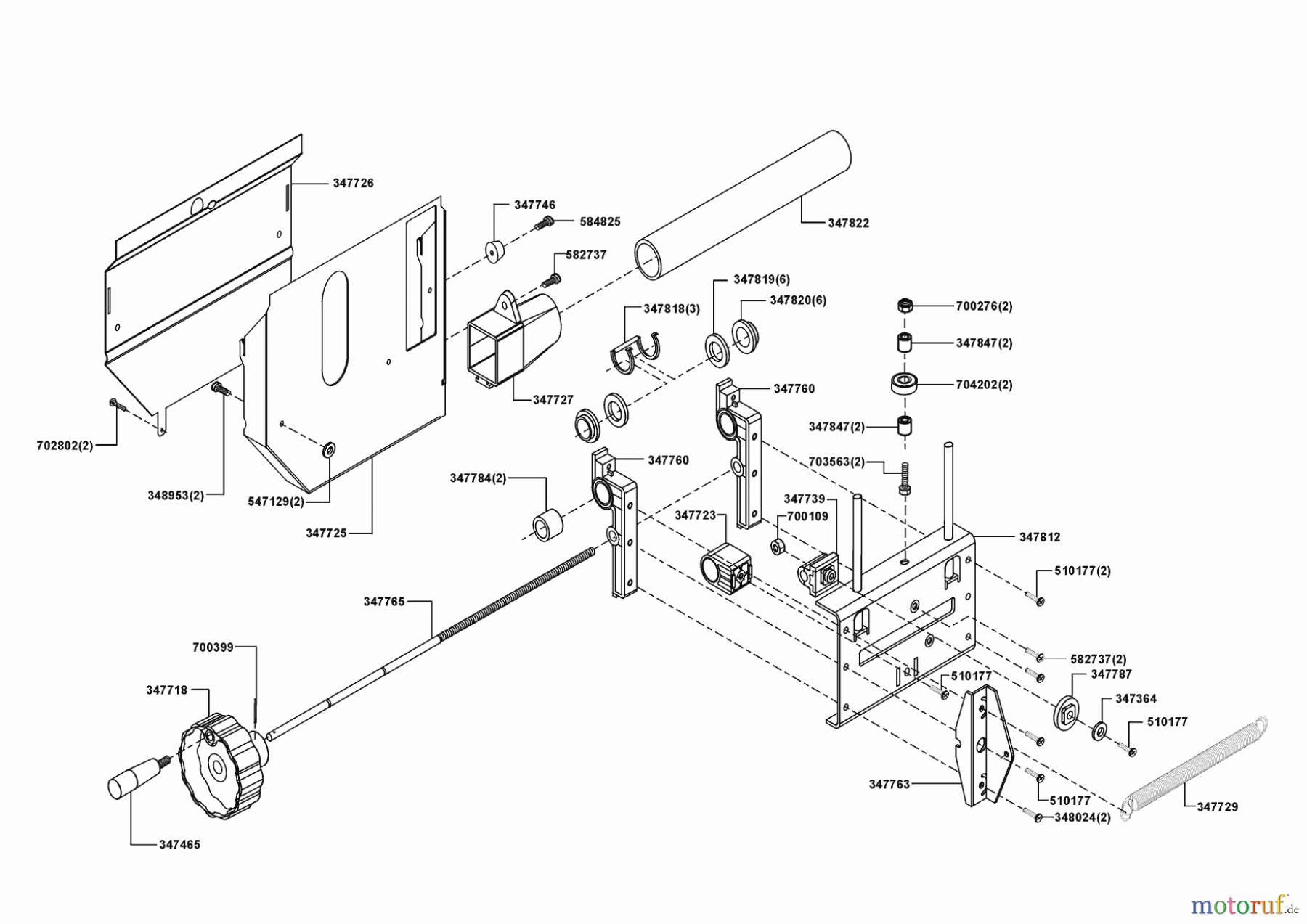  AL-KO Heimwerkertechnik Unterflurzugsäge UFS 240 E mit Box Seite 3