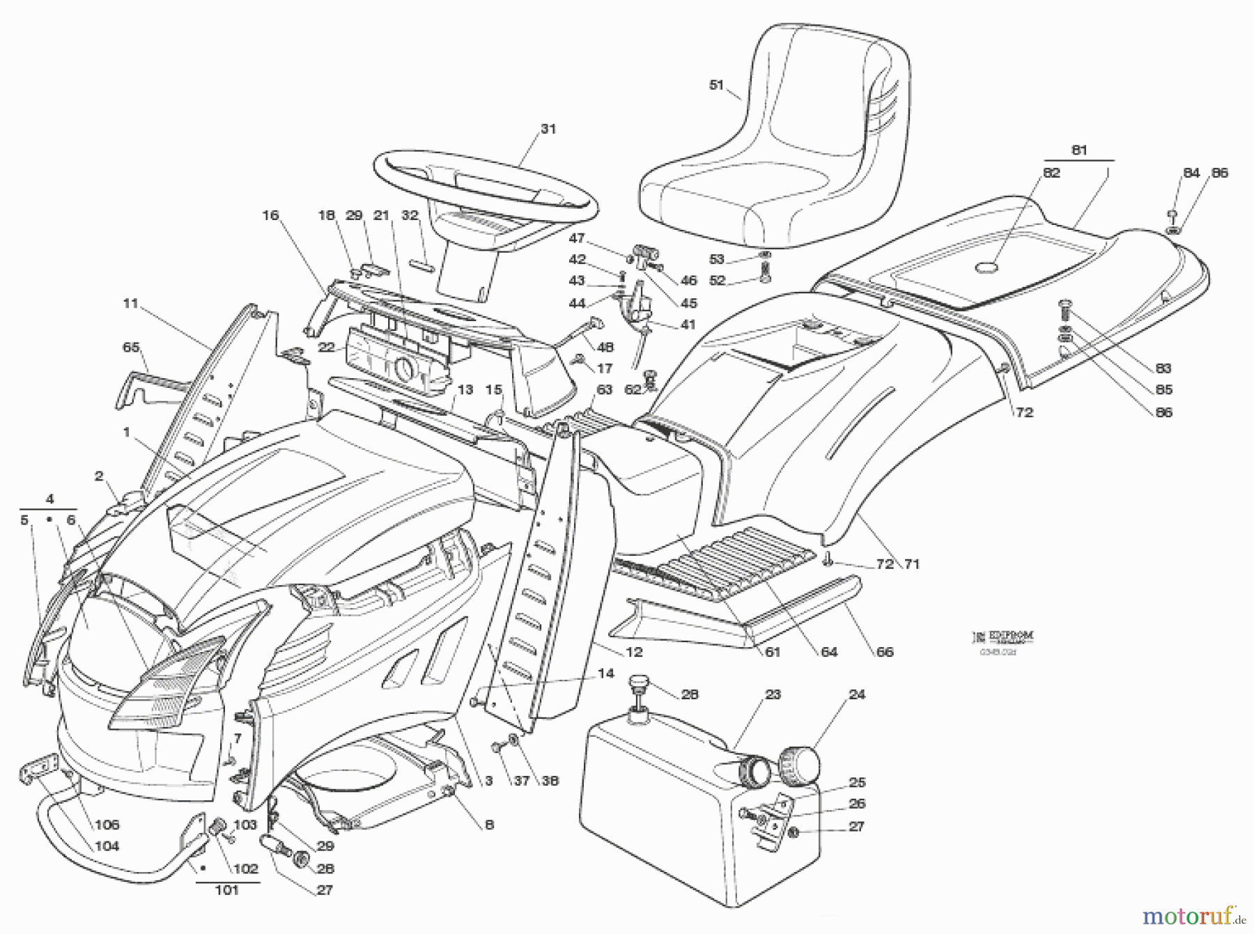  Solo by AL-KO Gartentechnik Rasentraktor 572 / 572 Hydro 2001 2001 Seite 2