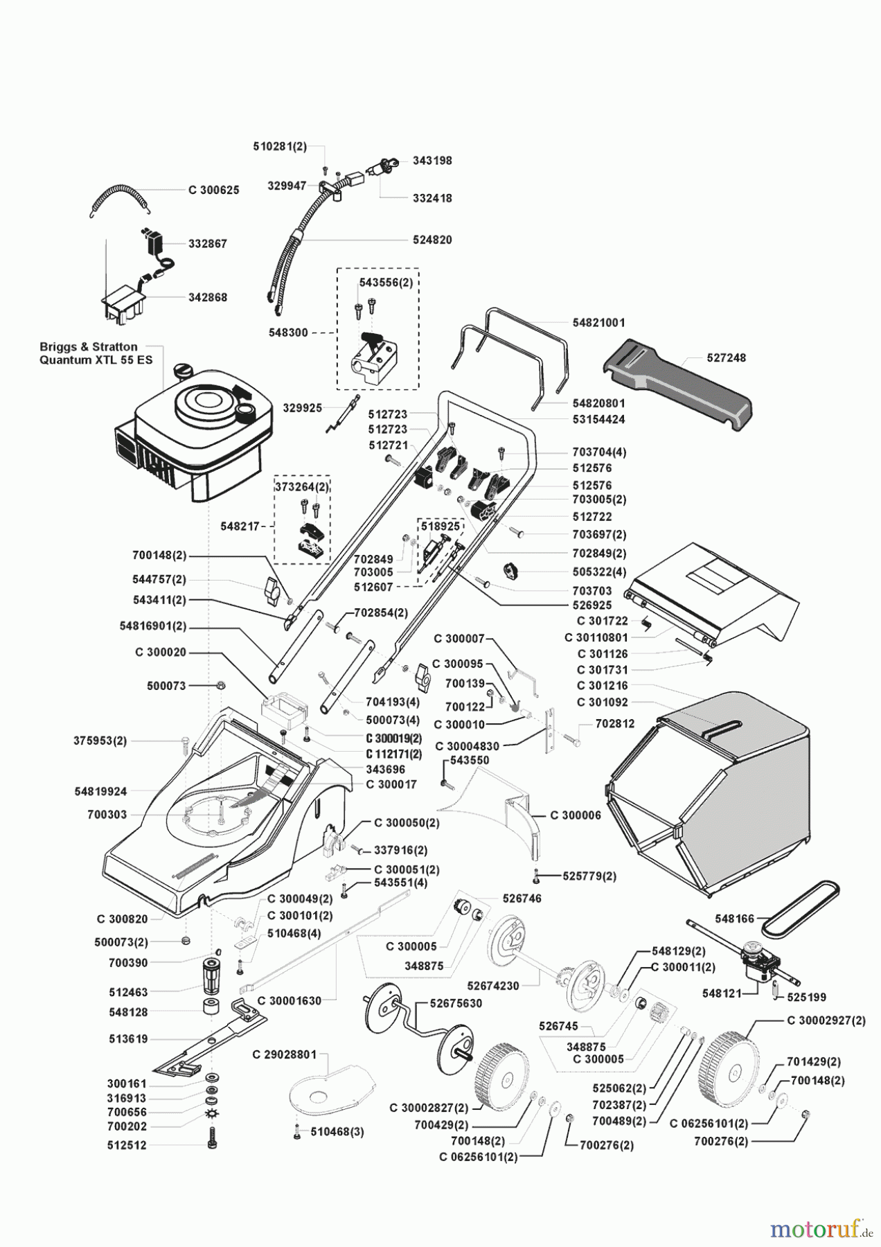  AL-KO Gartentechnik Benzinrasenmäher Jupiter 46 BRE  01/1998 Seite 1
