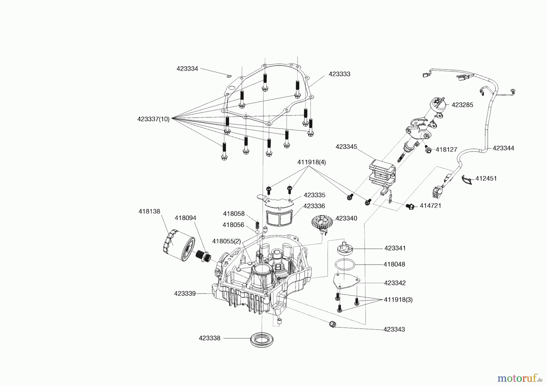  AL-KO Gartentechnik Benzinmotoren B-MOTOR PRO 600 V2 LC2P73F R9005 Eu5  12/2023 Seite 6
