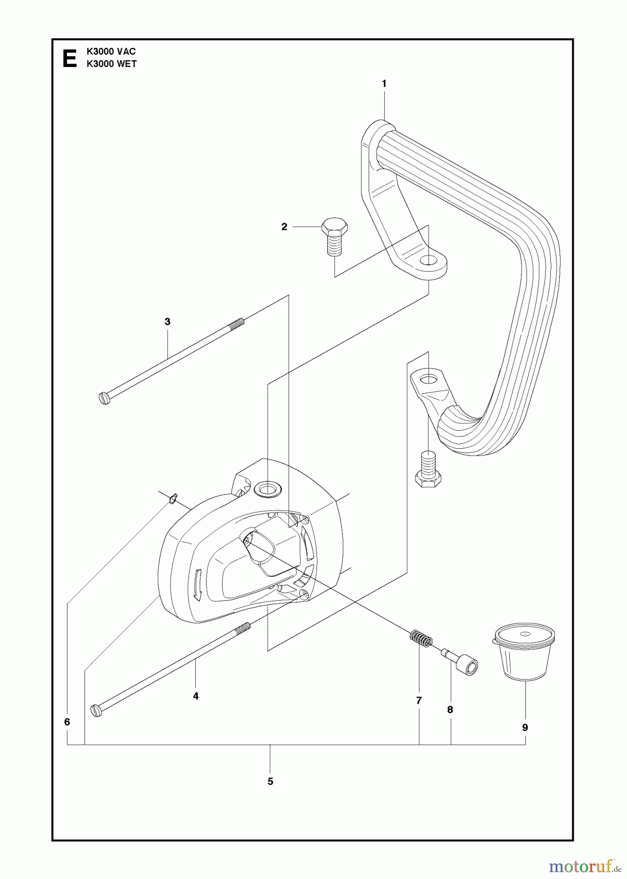 Trennschneider, Cut-Off K3000 WET, 2012-01 GEAR HOUSING