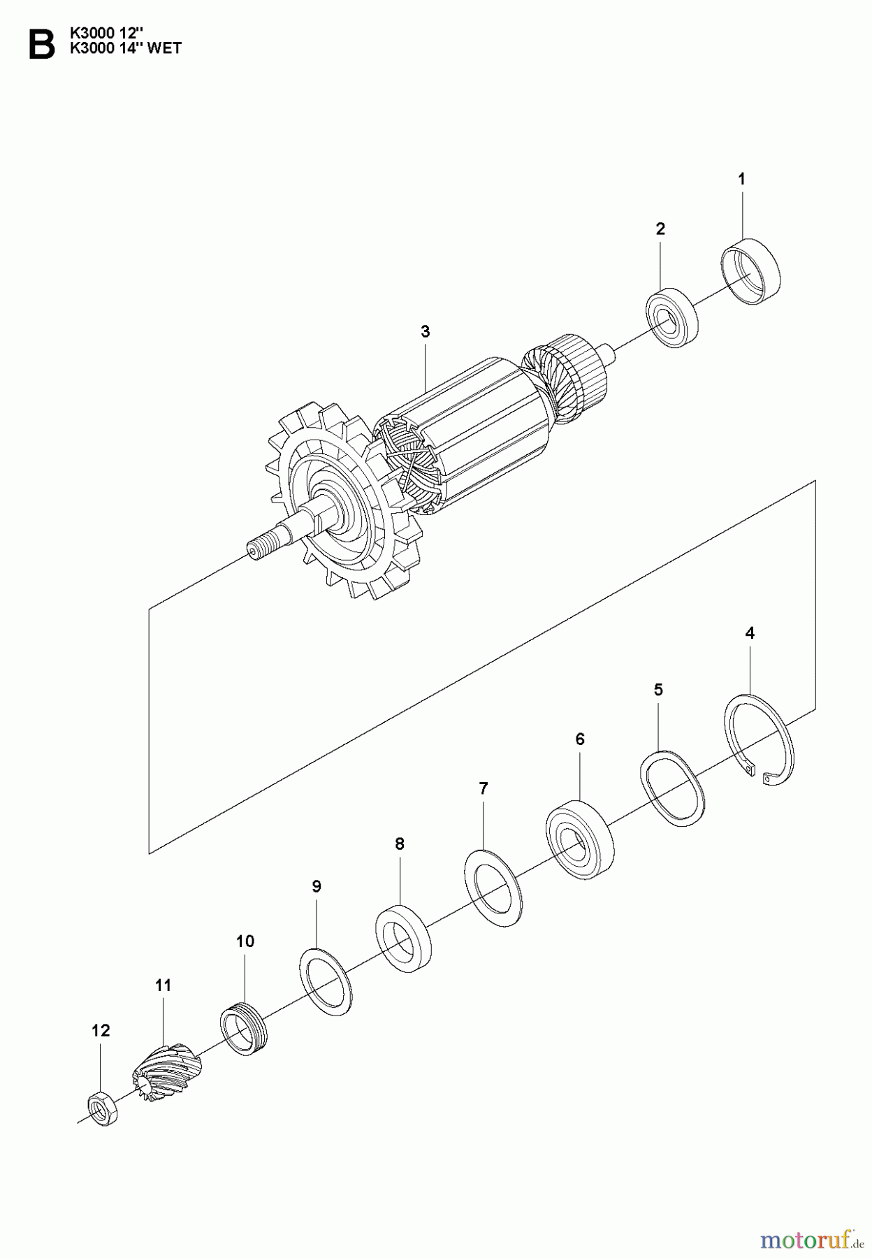  Trennschneider, Cut-Off K3000, 2008-05 ARMATURE