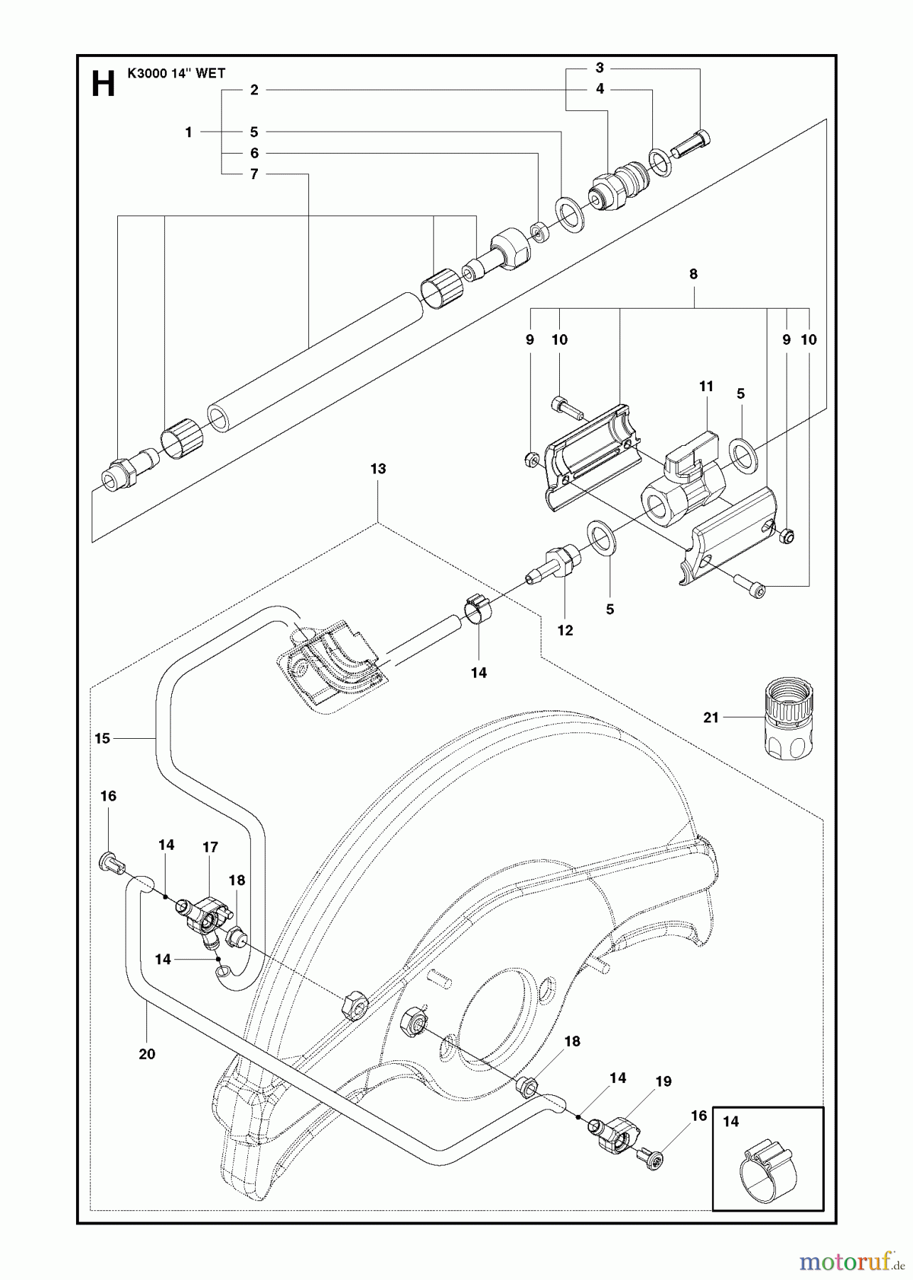  Trennschneider, Cut-Off K3000, 2008-05 HOSE