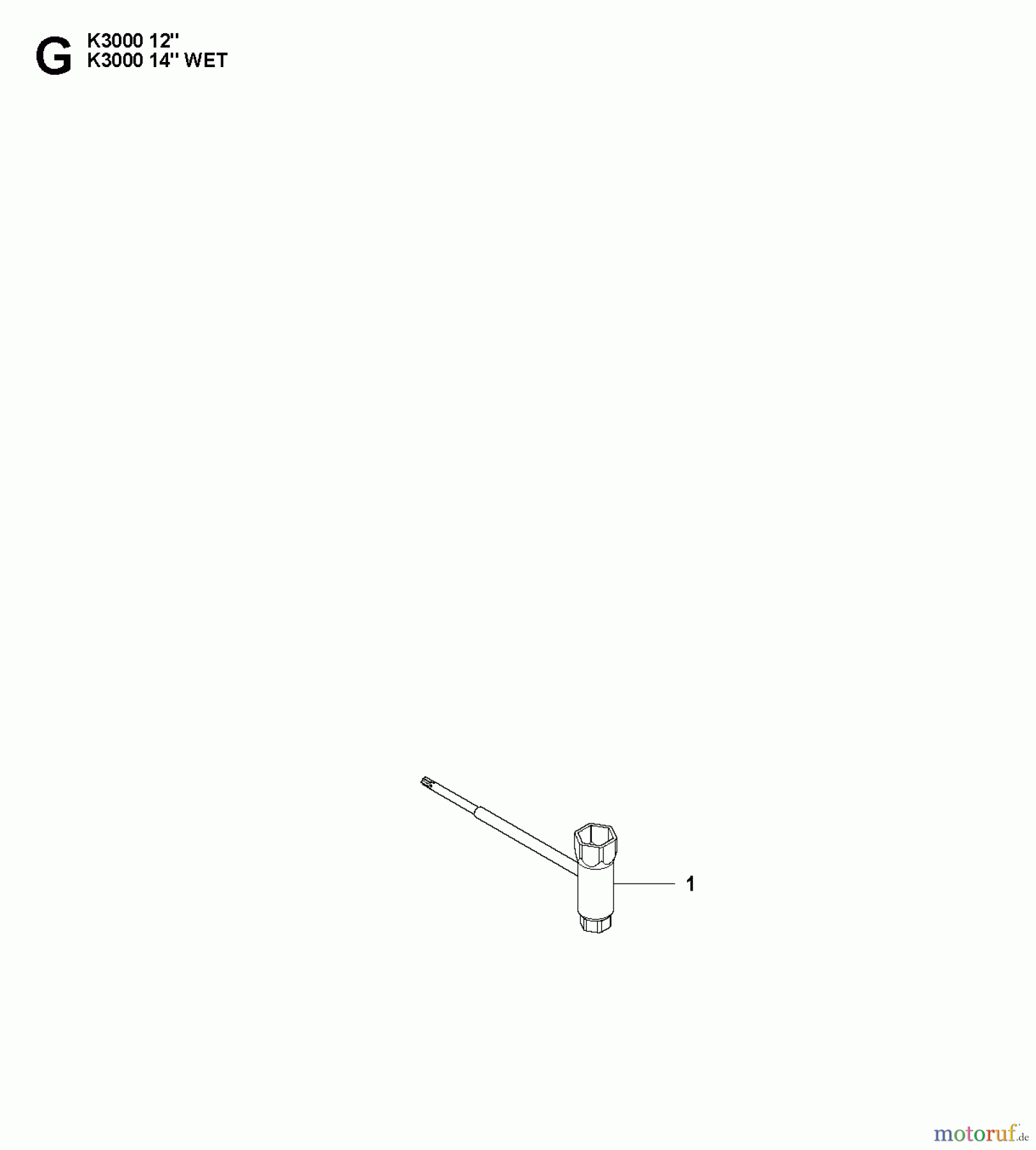  Trennschneider, Cut-Off K3000 WET, 2009-05 TOOLS