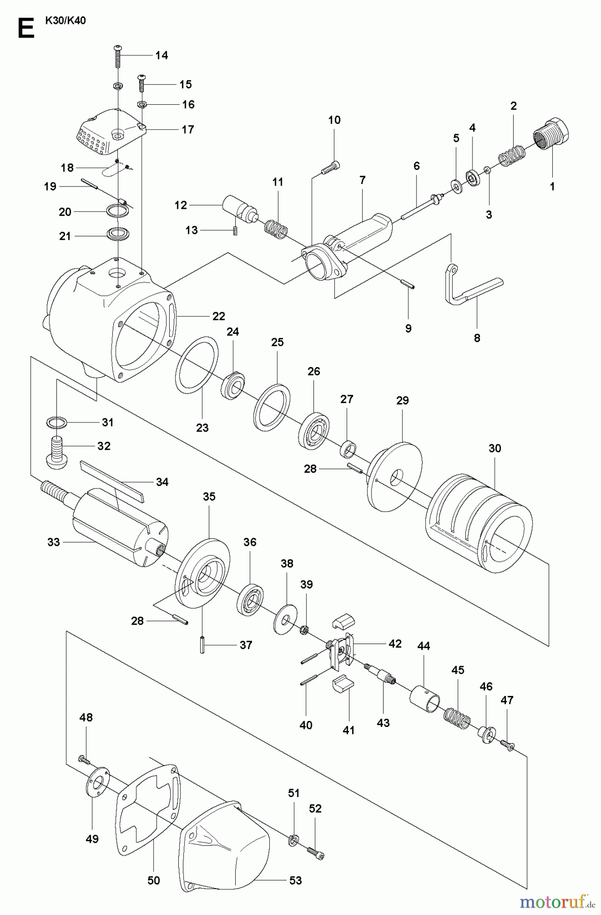  Trennschneider, Cut-Off K30, 2007-01 MOTOR